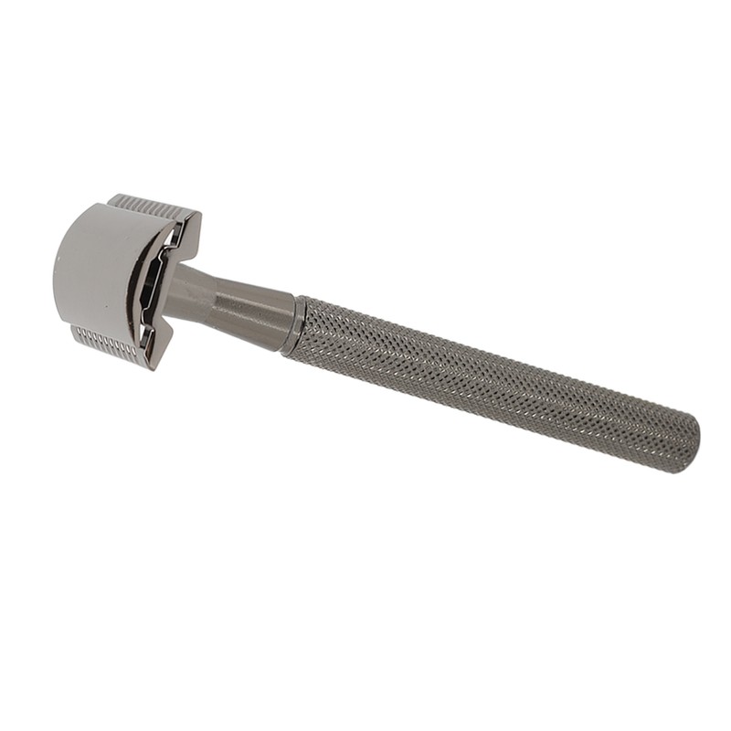 Manual Pocket Beard Trimmer Metal Vintage Double Sided Manual Facial