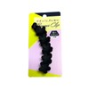 No Slip Banana Clip Flower, Matte Black