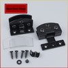 Cabinet Glass Door Hinge,2 Pcs 90 Degrees Frameless Door,Cupboard Display