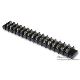 MULTICOMP MC24321 TERMINAL BLOCK, BARRIER, 16 POSITION, 22-12AWG (1 piece)