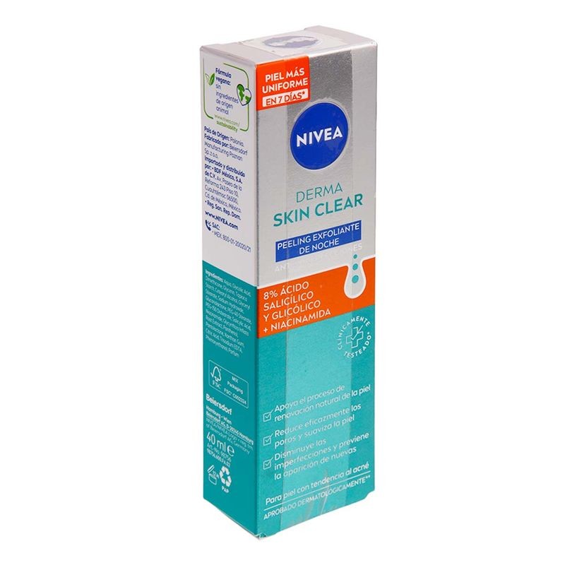 Exfoliante Nivea Derma Skin Clear