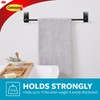 Command Bath Satin Nickel Towel Bar with Water Resistant Command