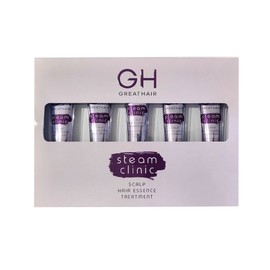 GH Great Hair Steam Clinic Scalp Hair Essence Treatment 15ml, 5 pcs. / GH 그레이트헤어 스팀 클리닉 스칼프 헤어에센스 트리트먼트 15ml, 5개