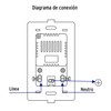 Volteck COUSB-OB, Contacto 2 polos + tierra con 2 puertos