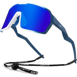 BIRCEN Sports Baseball Sunglasses for Men - Women Polarized UV Protection Cycling Glasses for Running Golf Softball Bike