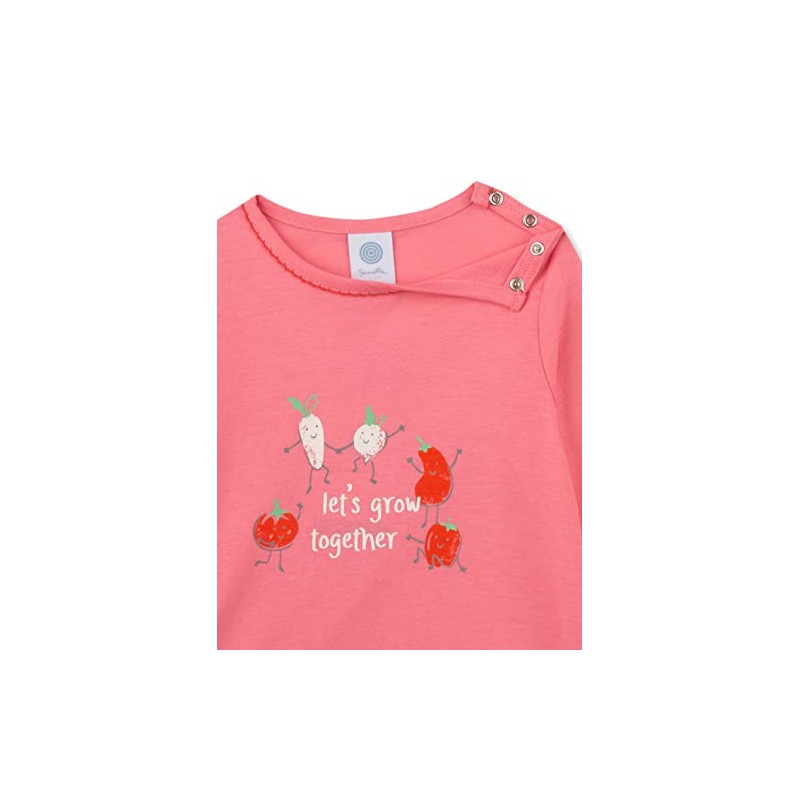 Sanetta Baby Girls Toddler Pyjamas, Faded Pink