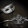 Unbranded Couples Silver Charming and Silver Luxury Costume Party Masquerade