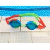 Zoggs Baby Little Flipper Swimming Goggles, Blue/Green/Orange, 0-6 Years
