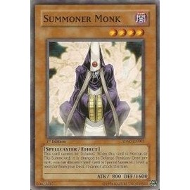 Yu-Gi-Oh! - Summoner Monk (SDSC-EN005) - Structure Deck Spellcasters Command - 1st Edition - Common
