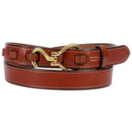 Hoof Pick Style Leather Belt, 100% Full Leather, Amish Crafted in Lancaster, PA