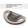 VOBOR Sanding Belts 30 x 330 mm, Pack of 30