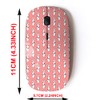 2.4G Wireless Mouse with Cute Pattern Design for All Laptops
