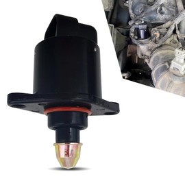 Gseigvee Pack-1 Car Idle Speed Control Valve, Perfect Match Standard Replacement 90380 10526 90325864, Throttle Stepper Motor for Stable Engine Operation, Compatible with King Kong Idle Motor (Black)