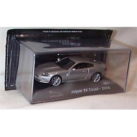 ixo Supercars collection Jaguar XK Coupe 2006 Silver car 1:43 scale diecast model
