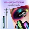 WAJJYM Liquid Eyeliner,Glitter Eyeliners Pen,Ultra-Fine Brush,Waterproof,Easy to color,Long-lasting coloring,No fading,No