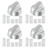Spares2go Universal Oven Cooker Hob Control Knob Switch (Pack of