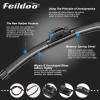 Feildoo 20"&18" Fit For MAZDA RX8 RX-8 04-10 Windshield Hybrid