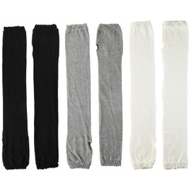 Iashi 12841-993-990 Women's Organic Cotton Arm Cover, Solid mesh