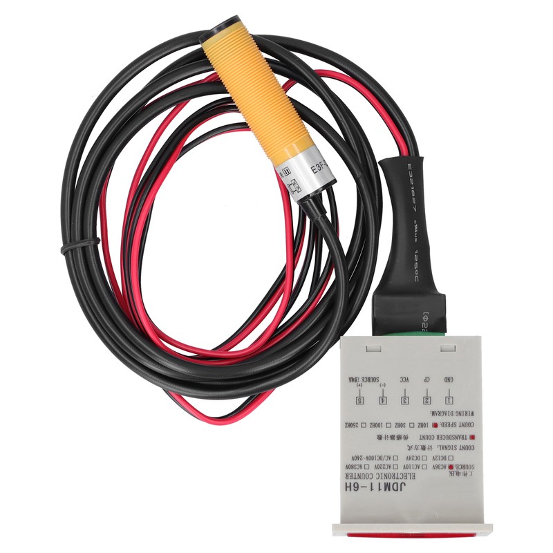 BERM Digital Display Counter Electronic Industrial Sensor Automatic Induction BEM‑6H‑30E4‑CTAC36V