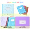 File Sleeves A4 Side Open, 24 Pieces Transparent Pockets A4