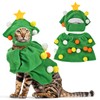 LyssKMK Christmas Dog Costume Christmas Cat Outfit Dog Christmas Tree