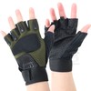 SHENKEL 5.11 Type Half Finger Tactical Gloves OD Olive Drab