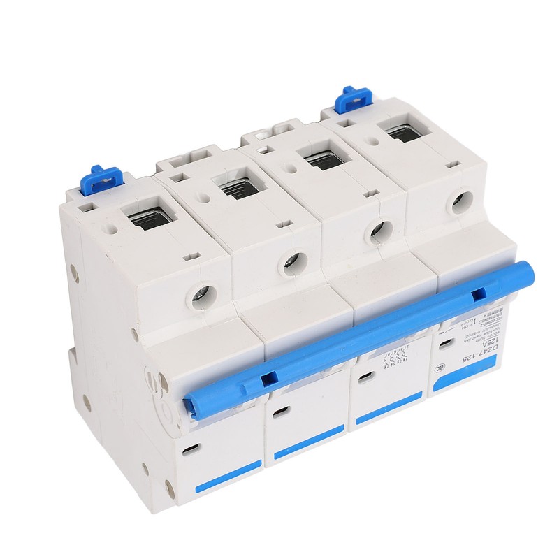 125A 4P Miniature Circuit Breaker 400V Air Switch PC Flame
