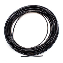 SRJQXH Air Hose, 4 mm Outer x 2.5 mm Inside, 10 m Compressed Air Hose, Pneumatic Hose, Black Hose is Suitable for Pneumatic Devices