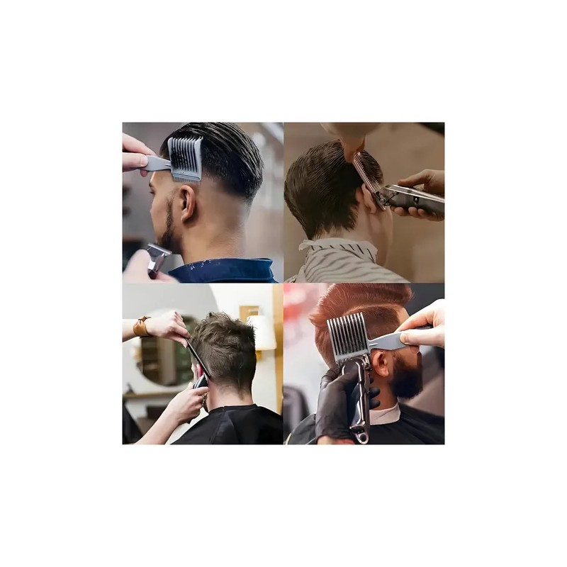 2 Pcs Peines Desvanecer Para Barber Para Cabello Profesional