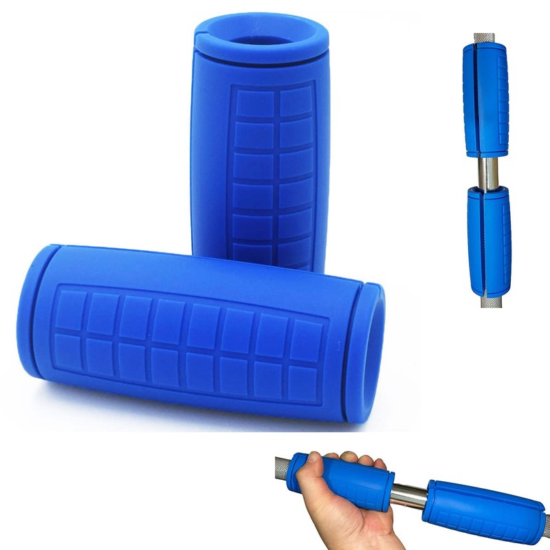 Weight Bar Grips Fit Standard Barbell, Dumbell Handles, Thick Bar
