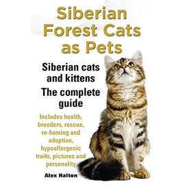 Siberian Forest Cats as Pets: Siberian Cats and Kittens. The Complete Guide.