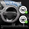 100PCS Car Disposable Steering Wheel Covers,Plastic Steering Wheel Cover Provides