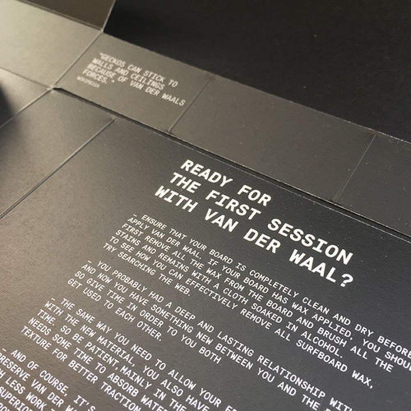 Van Der Waal Unisex 2.0 Performance Series Surf Grip/Clear /