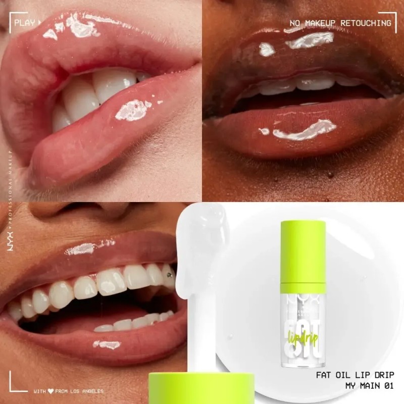 Brillo Labial Fat Oil Nyx Professional Makeup Color MY MAIN