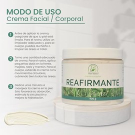 Crema Corporal Hidratante Reafirmante 400 Gr Productos Mart Mexico
