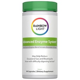 Rainbow Light Advanced Enzyme System Capsules, 90 Count