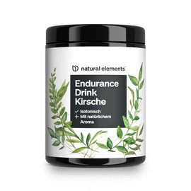 Endurance Drink Cherry - 600 g Isotonic Powder - with Electrolytes and Carbohydrates - Cherry Flavour - Vegan, Optimally Organic Available - Produced in Germany & Laboratory Tested