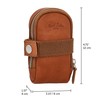 Gusti UDO B. Saddle Bag Leather with Waterproof Bicycle Bag
