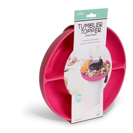Handy Gourmet Tumbler Topper Snack Tray