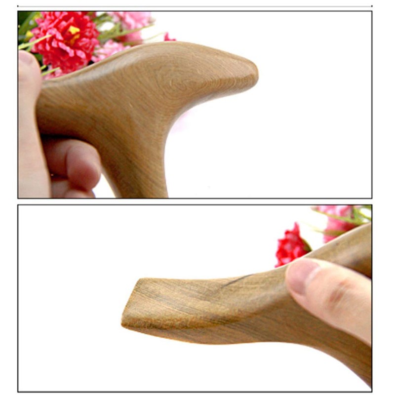 Ciieeo Lymphatic Drainage Paddle Wood Scraper Anti Cellulite Massage Tool