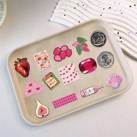 50PCS Coquette Stickers Cute Vinyl Laptop Stickers, Waterproof Y2K Retro Aesthetic Sticker, Pink Sticker Pack for Girls Water Bottles Laptop Computer Phone Guitar (Girlhood)