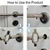 Belvanr Pack of 2 Universal Construction Keys, Architect Key, Zinc
