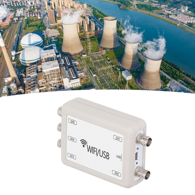 Virtual Oscilloscope WIFI USB 5 Channel Portable Handheld PC Mobile