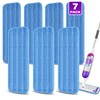 7 Count Reusable Mop Pads for Swiffer PowerMop -MEXERRIS Microfiber