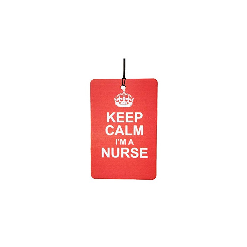 Keep Calm I'm A Nurse Car Air Freshener