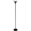 TORCHIERE Architectural Black Finish with 2 X 12W 2700K JA8