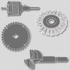 FAMAG 3574 Drill Countersink Set in Wooden Box 3, 4,