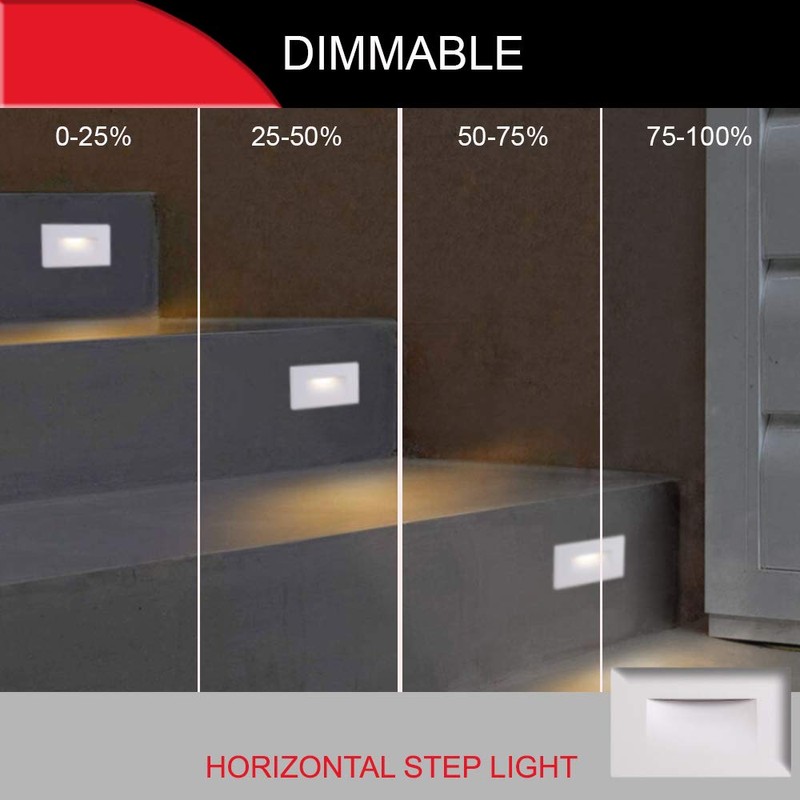 Ciata LED Stair Lights - 3 CCT Options (3000K/4000K/5000K) |