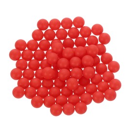 uxcell 100pcs PP Plastic Bearing Balls 7/32" (5.556mm) Solid Plastic Balls, Precision Bearing Ball, Red