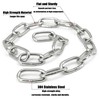 Stainless Steel Chain, Ladulpez SUS304 5/32in 33ft Chain Link Light